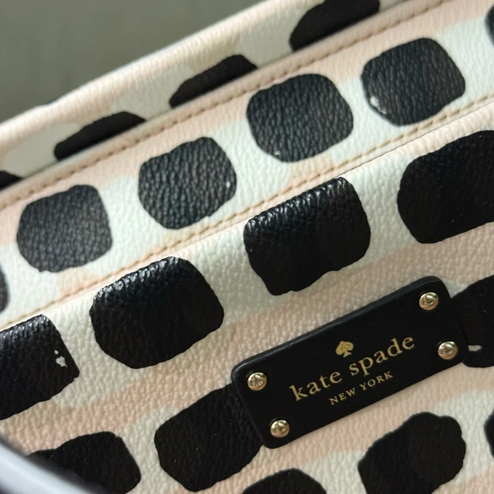Kate Spade‎ Black and White Polka Dot Tote